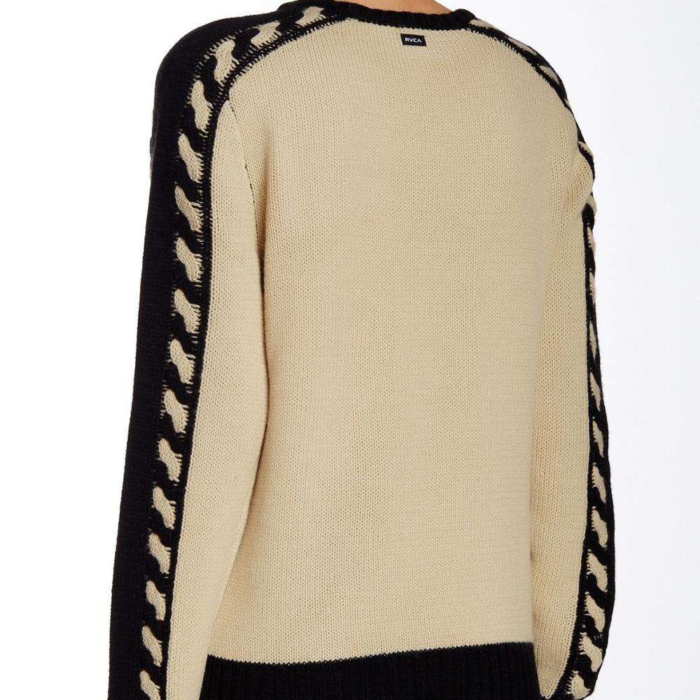 RVCA cardigan with pleather detailing - Picture 2 of 6